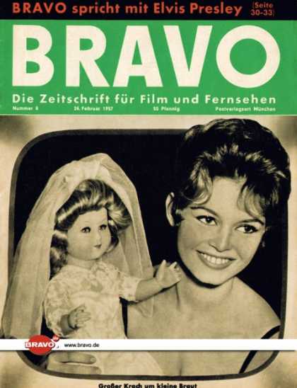 Bravo - 08/57, 24.02.1957 - Brigitte Bardot