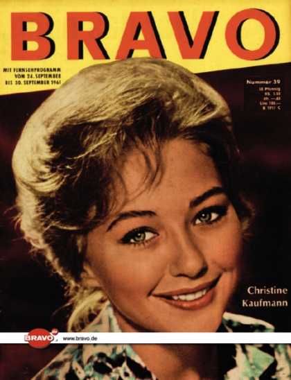 Bravo - 39/61, 19.09.1961 - Christine Kaufmann
