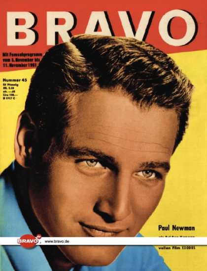 Bravo - 45/61, 31.10.1961 - Paul Newman