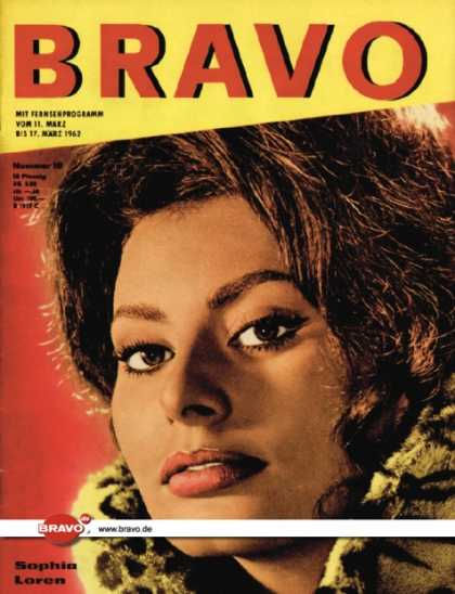 Bravo - 10/62, 06.03.1962 - Sophia Loren