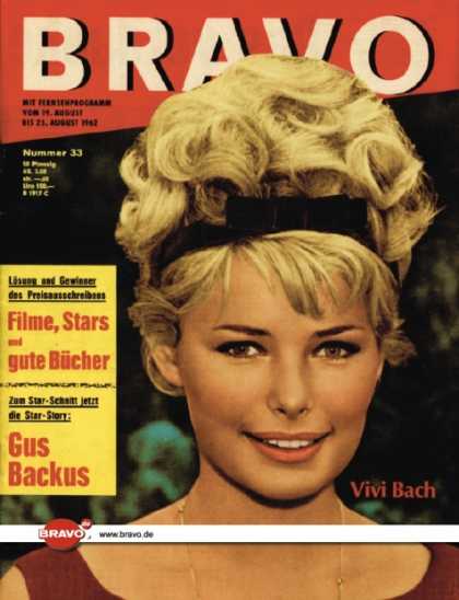 Bravo - 33/62, 14.08.1962 - Vivi Bach