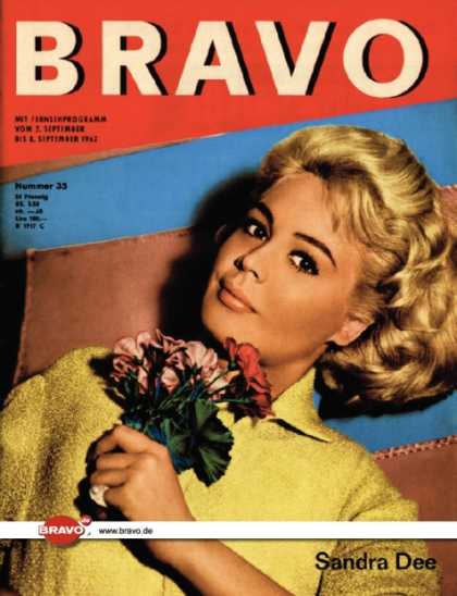 Bravo - 35/62, 28.08.1962 - Sandra Dee