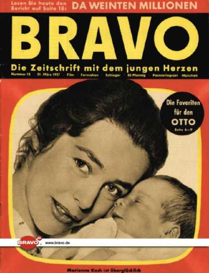 Bravo - 13/57, 29.03.1957 - Marianne Koch