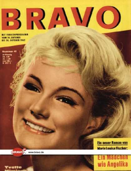 Bravo - 41/62, 09.10.1962 - Yvette Mimieux