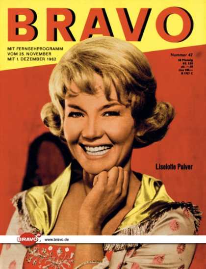 Bravo - 47/62, 20.11.1962 - Liselotte Pulver