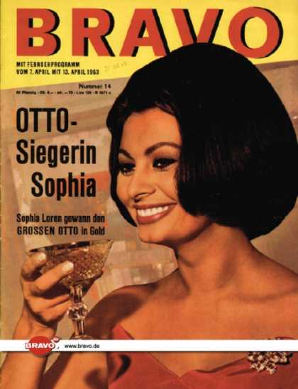 Bravo - 14/63, 02.04.1963 - Sophia Loren