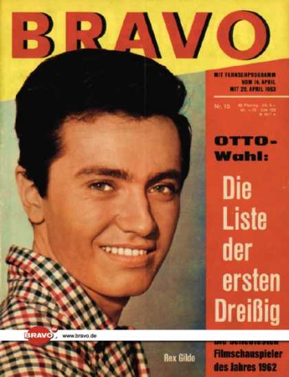 Bravo - 15/63, 09.04.1963 - Rex Gildo