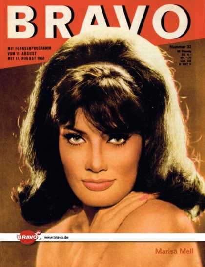 Bravo - 32/63, 06.08.1963 - Marisa Mell