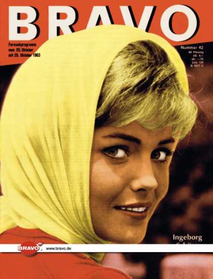 Bravo - 42/63, 15.10.1963 - Ingeborg Schï¿½ner