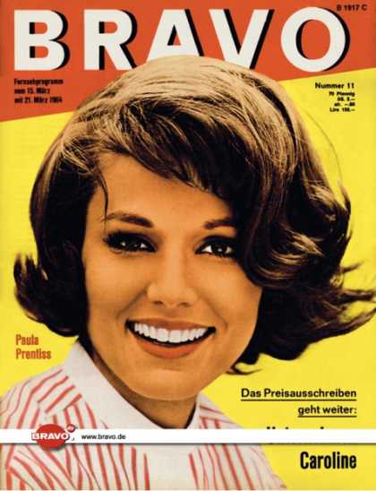 Bravo - 11/64, 10.03.1964 - Paula Prentiss