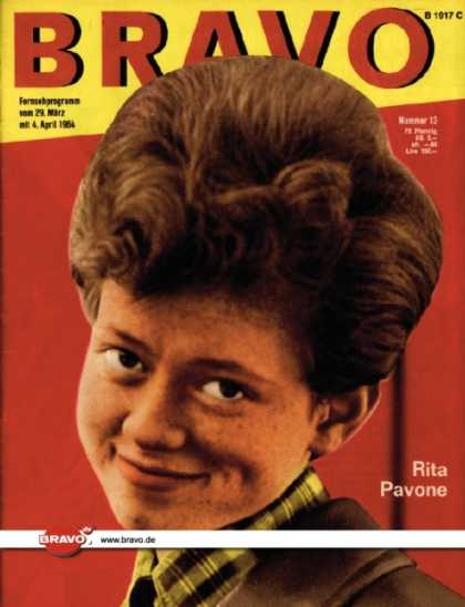 Bravo - 13/64, 24.03.1964 - Rita Pavone