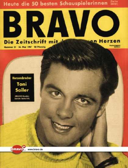 Bravo - 21/57, 24.05.1957 - Toni Sailer