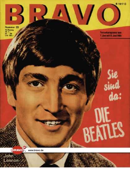 Bravo - 23/64, 02.06.1964 - John Lennon (Beatles)