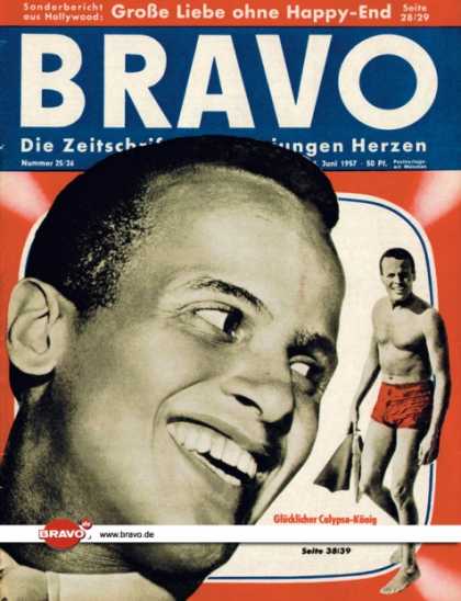 Bravo - 25/57 + 26/57, 14.06.1957 - Harry Belafonte