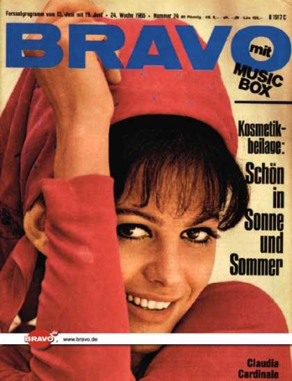 Bravo - 24/65, 08.06.1965 - Claudia Cardinale
