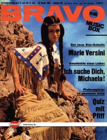 Bravo - 28/65, 06.07.1965 - Marie Versini