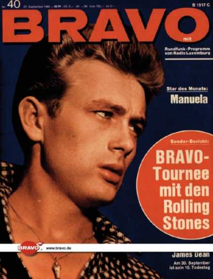 Bravo - 40/65, 27.09.1965 - James Dean