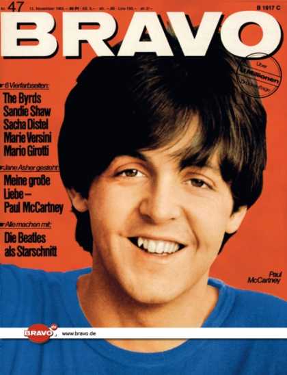 Bravo - 47/65, 15.11.1965 - Paul McCartney (Beatles)