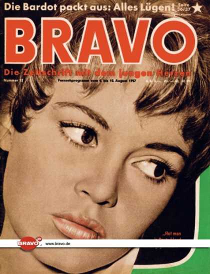 Bravo - 32/57, 30.07.1957 - Brigitte Bardot