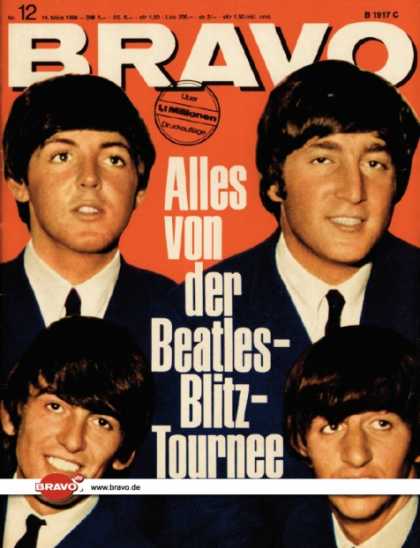 Bravo - 12/66, 14.03.1966 - Beatles (Beatles Blitz Tournee)