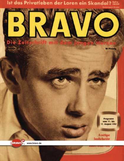 Bravo - 33/57, 06.08.1957 - James Dean