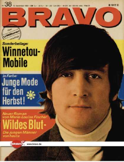 Bravo - 38/66, 12.09.1966 - John Lennon (Beatles)