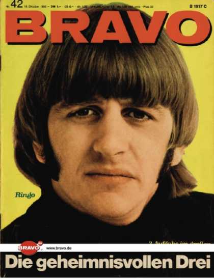 Bravo - 42/66, 10.10.1966 - Ringo Starr (Beatles)
