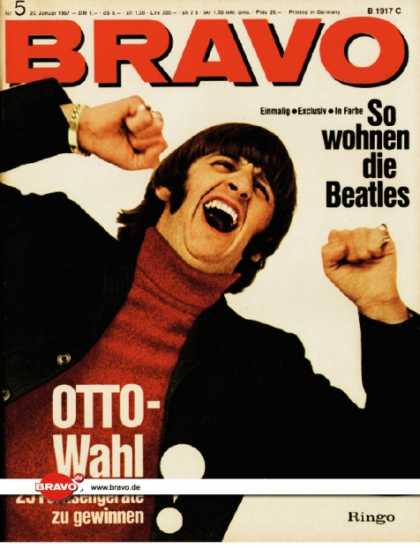 Bravo - 05/67, 23.01.1967 - Ringo Starr (Beatles)