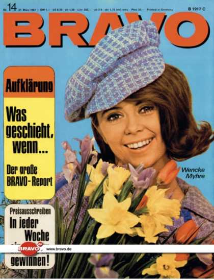 Bravo - 14/67, 27.03.1967 - Wencke Myhre