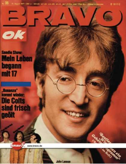 Bravo - 35/67, 21.08.1967 - John Lennon (Beatles)