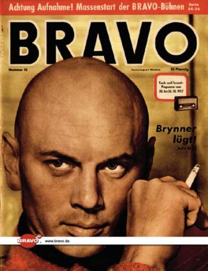 Bravo - 43/57, 15.10.1957 - Yul Brynner