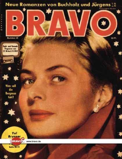 Bravo - 44/57, 22.10.1957 - Ingrid Bergmann