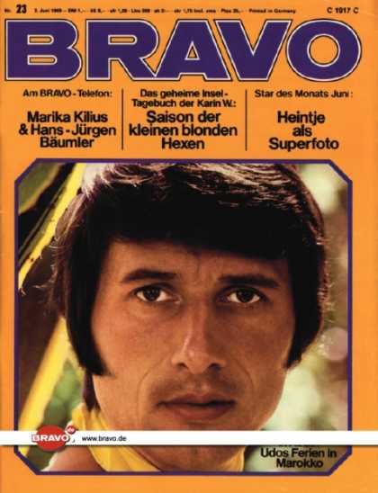 Bravo - 23/69, 02.06.1969 - Udo Jï¿½rgens