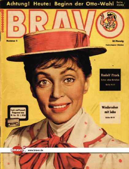 Bravo - 03/58, 14.01.1958 - Lilli Palmer