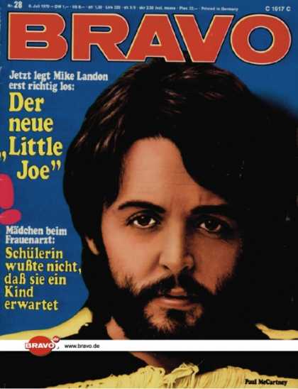 Bravo - 28/70, 06.07.1970 - Paul McCartney (Beatles)