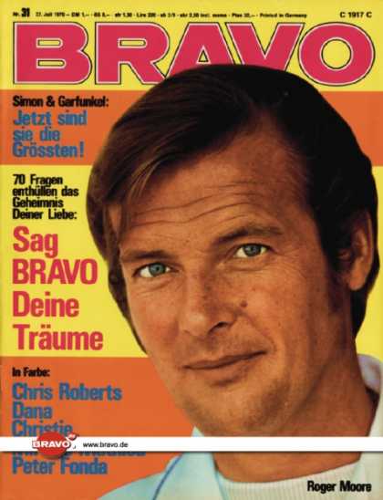Bravo - 31/70, 27.07.1970 - Roger Moore