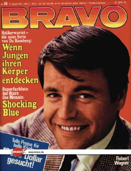 Bravo - 36/70, 31.08.1970 - Robert Wagner