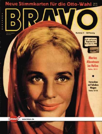 Bravo - 04/58, 21.01.1958 - Maria Schell