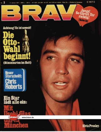 Bravo - 03/71, 11.01.1971 - Elvis Presley