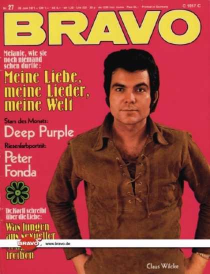 Bravo - 27/71, 28.06.1971 - Claus Wilcke
