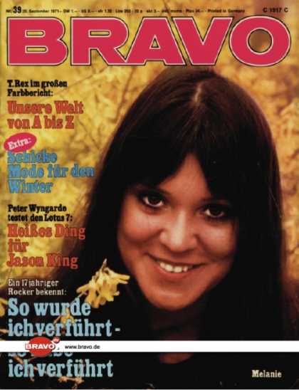Bravo - 39/71, 20.09.1971 - Melanie