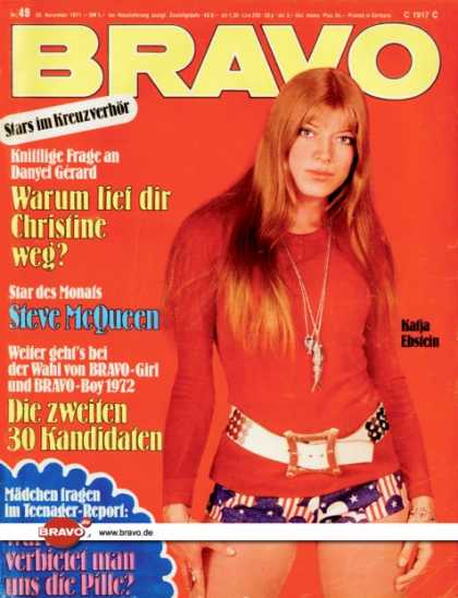 Bravo - 49/71, 29.11.1971 - Katja Ebstein