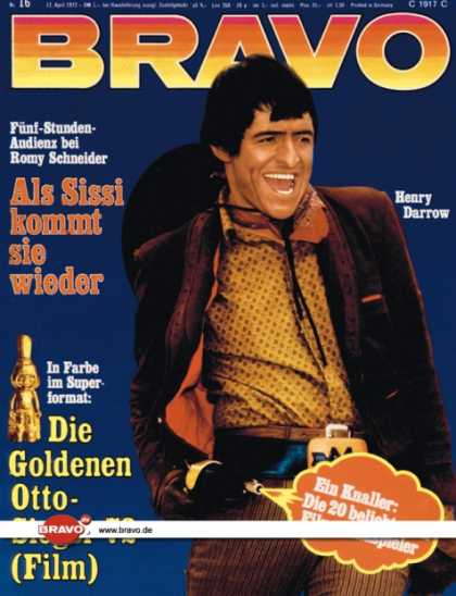 Bravo - 16/72, 12.04.1972 - Henry Darrow (High Chaparral, TV Serie)
