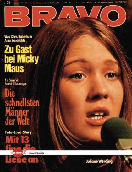 Bravo - 26/72, 21.06.1972 - Juliane Werding