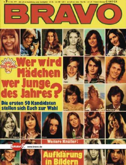 Bravo - 09/74, 21.02.1974 - Teen-Wahl '74