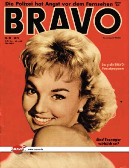 Bravo - 23/58, 03.06.1958 - MylÃ¨ne Demongeot
