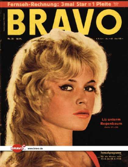 Bravo - 25/58, 17.06.1958 - Brigitte Bardot