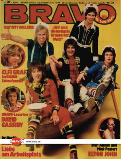 Bravo - 20/75, 07.05.1975 - Bay City Rollers - David Cassidy