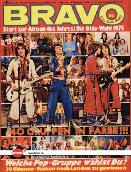 Bravo - 45/75, 30.10.1975 - Bay City Rollers