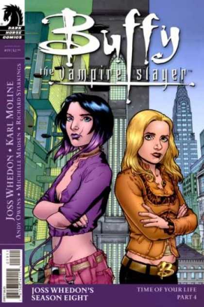 Buffy the Vampire Slayer Books - Buffy the Vampire Slayer Season 8 #19 1 in 4 Variant "Time of Your Life, Part 4"
